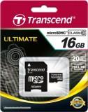 Transcend 16 GB microSDHC class 10 + SD Adapter -  1