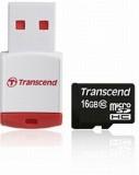 Transcend 16 GB microSDHC class 10 + P3 Card Reader TS16GUSDHC10-P3 -  1