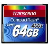 Transcend 64 GB 400X CompactFlash Card -  1