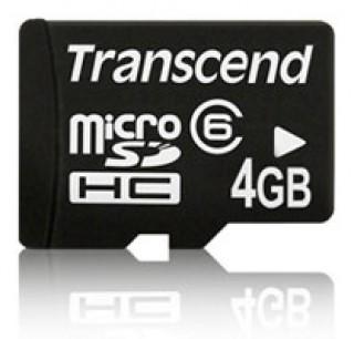Transcend microSDHC class 6 4Gb -  1